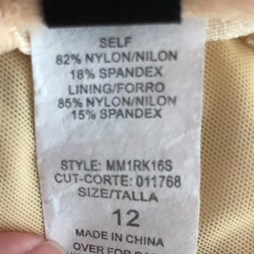 EUC Maxine of Hollywood Bathing Suit - Size 12 - Picture 9 of 10